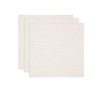 Jollein Baby Muslin Cloth - Miffy Stripe, Biscuit - Pack of 3-70 x 70 cm - 100% Cotton - Oeko-Tex Certified - Burp Cloth Baby - Light Brown with Stripes