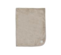 Jollein Basic Baby Blanket - Jersey/Sherpa - Warm Sand - 75 x 100 cm - 100% Cotton - for Baby Cot - 1.0 TOG - Oeko-Tex Certified