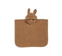 Jollein Bath Poncho 65 x 62 cm Hooded Towel Caramel | 533-550-00092
