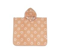 Jollein Bath Poncho Baby & Child - Jacquard - Flower - 100% Cotton - Terry Cloth - OEKO-TEX Certified - Poncho Towel - For Boys & Girls