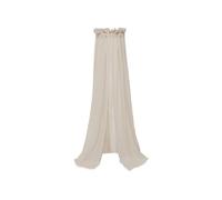 Jollein Bed Canopy Cosy Check - 155 cm - Canopy for Baby Bed Nursery - Inner Loop for Mobile - OEKO-TEX Certified - Sand Nougat Check