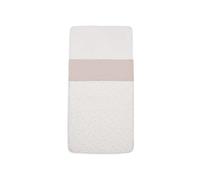 Jollein Bed Sheet for Children's Bed - Slub Nougat - 120 x 150 cm - 100% Cotton - Oeko-Tex Certified - Linen Look - Beige