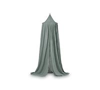 Jollein Canopy Vintage Ash Green - Height 245 cm - Bed Canopy Baby Cot Children's Room - Green