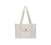 Jollein Changing Bag Shopper - Twill, Natural - Cotton - Pram Bag - Baby Bag Multifunctional - Light Beige, Twill, Natural,