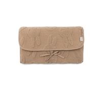 Jollein Changing Mat Miffy - Biscuit - with Pockets & Tie - Soft & Wipeable - Portable Changing Mat Ideal for On The Go - 71x50 cm