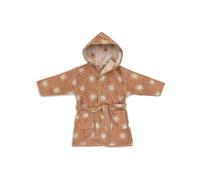 Jollein Children’s Bathrobe - 1-2 Years - Jacquard - Sun - 100% Cotton - Terry Cloth - OEKO-TEX Certified - With Hood - For Boys & Girls