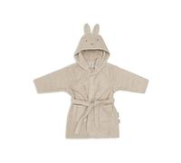 Jollein Children’s Bathrobe - 1-2 Years - Miffy - Warm Sand - 100% Cotton - Terry Cloth - OEKO-TEX Certified - With Hood - For Boys & Girls