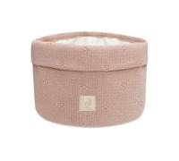Jollein Cosy Knit Wild Rose Care Basket 60% Cotton 40% Acrylic 14 x 18 cm Pink