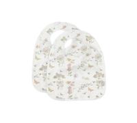 Jollein Dreamy Mouse 029-864-67056 Waterproof Bib Set of 2 White