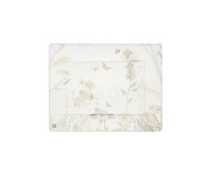 Jollein Dreamy Mouse Crawling Blanket for Baby, Playpen Insert, 75 x 95 cm, Baby Play Mat, Cream