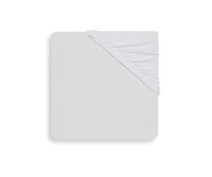 Jollein Fitted Sheet Cotton (75 x 150 cm, White)