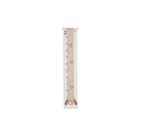 Jollein Height Chart for Kids - Animal Friends - Fabric Height Chart for Nursery - Animal Motifs - for Hanging - Nursery Décor - Track Growth & Create Memories