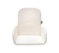 Jollein Highchair Reducer - Leafy Dreams - for Antilop Highchair - Easy Wipe Clean - Highchair Reducer - Highchair Cushion - 27x27x2 cm