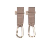 Jollein Jersey Fitted Sheet - for Junior Bed - Milky Coffee/Ivory - 2-Pack - 70/75x140/150cm