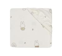 Jollein Jersey Fitted Sheet - For Toddler Bed - Miffy Family Farm - 70/75x140/150cm - Cotton Fitted Sheet - OEKO-TEX Certified