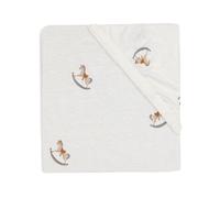 Jollein Jersey Fitted Sheet - Nostalgic Ride - 70/75 x 140/150 cm - 100% Cotton - Fitted Sheet - Oeko-Tex Certified