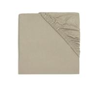 Jollein Jersey Fitted Sheet, Olive Green, 70 x 140 cm, 100% Cotton, Fitted Sheet, Olive Green