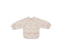 Jollein Lätzchen Mit Ärmeln Baby - Flower Fairies - Lätzchen Wasserdicht - Mit Klettverschluss - Babylatz - Sabberlätzchen Baby