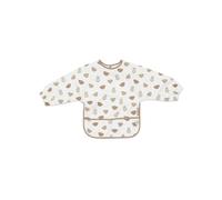 Jollein Lätzchen Mit Ärmeln Baby - Miffy and Friends - Lätzchen Wasserdicht - Mit Klettverschluss - Babylatz - Sabberlätzchen Baby