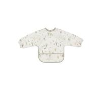 Jollein Lätzchen Mit Ärmeln Baby - Tiny Parks - Lätzchen Wasserdicht - Mit Klettverschluss - Babylatz - Sabberlätzchen Baby