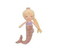 Jollein Mermaid Ella Rag Doll, 100% Polyester, 32 x 10 x 6 cm, Cuddly Toy, Mermaids