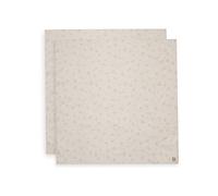 Jollein Muslin Cloths Baby - 115 x 115 cm - Pack of 2-100% Cotton - Baby Blanket Muslin - Burp Cloths Baby - Woolly