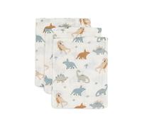 Jollein Roarsome 536-848-67100 Wash Cloths Set of 3 Dino 15 x 20 cm
