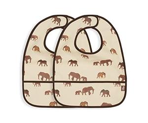 Jollein Savannah 029-864-66029 Waterproof Bibs Beige Pack of 2