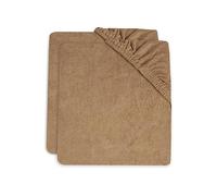 Set of 2 Changing Mat Covers 50 x 70 cm Biscuit Sponge Jollein