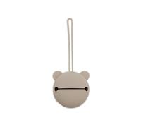 Jollein Silicone Dummy Box for On The Go Olive Green Diameter 7 cm