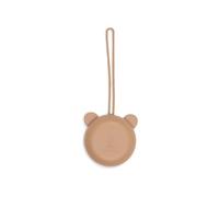 Jollein Silicone Pacifier Box - Light Terra - BPA Free - Pacifier Case - Ø7cm - Pacifier Storage