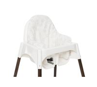 Jollein Sitzkissen Hochstuhl - Miffy and Friends - Für Antilop Hochstuhl - Mit Rücken- & Seitenstütze - Leicht Abwischbar - Hochstuhl Sitzverkleinerer - TPE Beschichtet