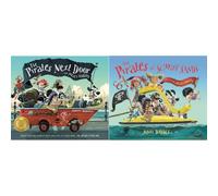 Jolley-Rogers Adventures Collection by Jonny Duddle: The Pirates Next Door & The Pirates of Scurvy Sands - Two Hilarious Pirate Tales (2-Book Set)