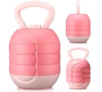 JolliLudo Adjustable Kettlebell 5/8/13/17 / 22 lb Water Filled Kettlebells Weights Set for Home Gym, Kettle Bell Sets for Women at Home and Cross-training Exercise