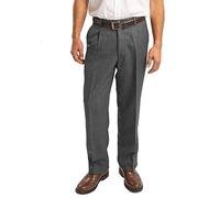 Jolliman Mens Classic Self Adjusting Wonder Waist Soft Touch Charcoal Trousers Formal Comfortable Business Workwear