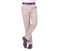 Jolliman Men's Lightweight 100% Polyester High Waist Travel Trouser Casual Business Office Home Smart Dress Pants 42W / 27L