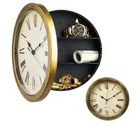 Jolliman Secret Wall Clock Safe Box Hidden Storage Clock for Cash, Keys & Jewelry Wall-Mounted Security Safe & Home Décor