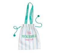 Jollity & Co. Pickleball Social Club - Small Paddle Tote Bag - Pack of 1 - Reusable Bag for all Your Pickleball Gear