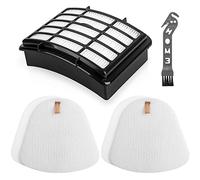Jollsung Vacuum Filter Replacement for Shark Navigator Lift Away NV350, NV351, NV352, NV355, NV356E, NV357, NV360, NV370, UV550, 1 HEPA + 2 Foam & Felt Filters Replace Part #Xff350 & Xhf350