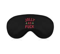 Jolly As FCK Eye Mask with Adjustable Strap for Men and Women Night Sleeping Travel Nap