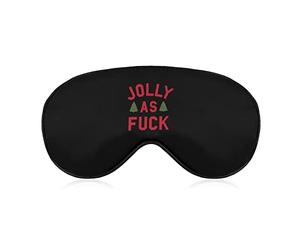 Jolly As FCK Eye Mask with Adjustable Strap for Men and Women Night Sleeping Travel Nap