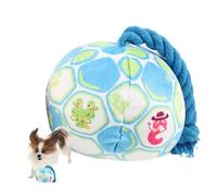 Jolly Ball For Dogs,Soft Elastic Dog Ball For Outdoor Play - Colorful Gentle Cotton Rope, Giggle Ball For Large Dogs, Home Birthday, Indoor Interactive Outdoor Play