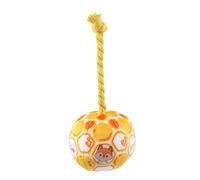 Jolly Ball for Dogs - Soft Elastic Dog Ball with Cotton Rope for Outdoor Play