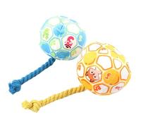 Jolly Ball for Dogs - Soft Elastic Outdoor Play Ball, Gentle on Teeth, Colorful for Home, Birthday, Indoor & Outdoor Use