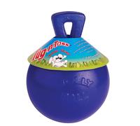 Horsemen's Pride Jolly Ball Tug-N-Toss Dog Toy - Blue - 15cm