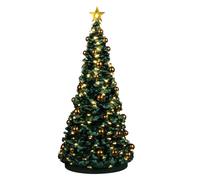 Lemax Village Accessory: Jolly Christmas Tree, Resin