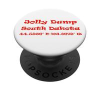 Jolly Dump South Dakota Coordinates PopSockets Adhesive PopGrip