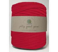 Jolly Good yarn Recycled Chunky Cotton T-Shirt Yarn for Crotchet, Macrame, Loom Knitting - Red 800 grams / 100 metres