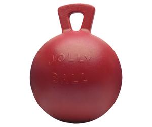 Jolly Horse Play Ball Red 25 Cm - Bite Resistant & Durable For Stable/Pasture