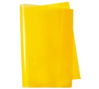 JOLLY Jollycover Notebook Covers A4, Yellow, Pack of 10, Extra Strong, Childproof, with Ultrasonic Welding, 160 µm Polypropylene, Environmentally Friendly, for School Notebooks and Books